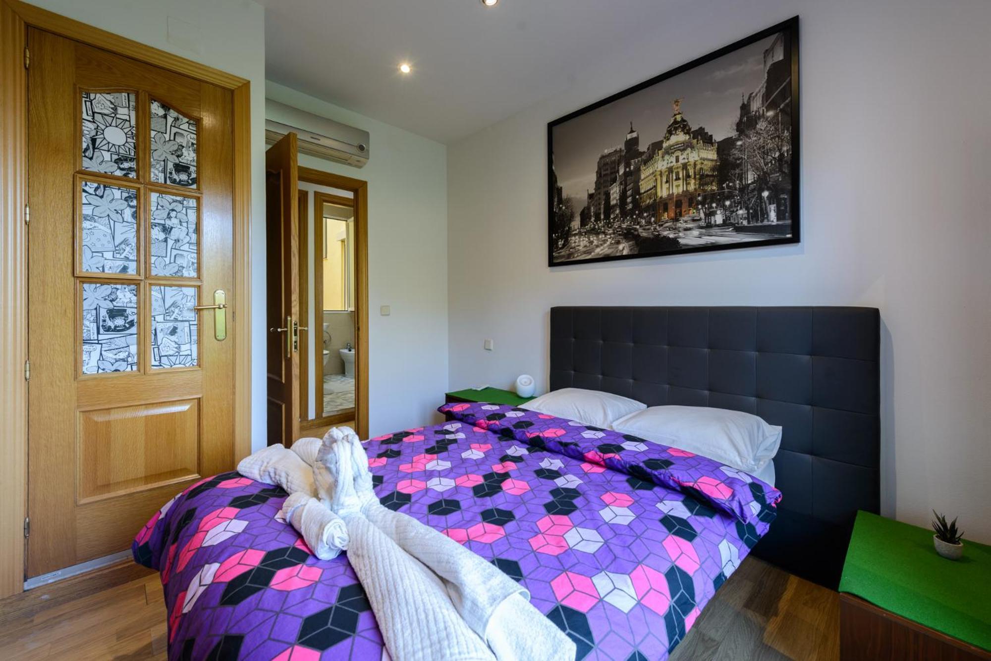 Апартаменты Amplio Piso En Madrid Centro Con Vistas Al Templo De Debod Экстерьер фото
