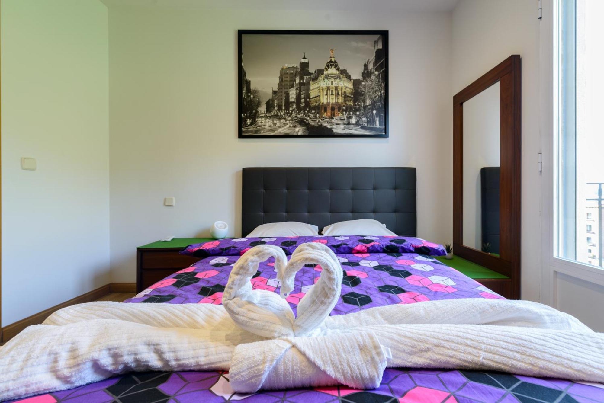 Апартаменты Amplio Piso En Madrid Centro Con Vistas Al Templo De Debod Экстерьер фото